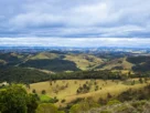 Paisagem de montanhas e áreas verdes em Cunha, São Paulo